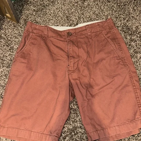 Men Blue and Rust Casual Shorts Set - Picture 6 of 6